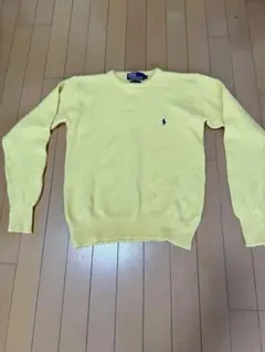 Polo Ralph Lauren ウールセーター イエロー色