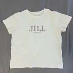 JILL by JILLSTUART オーガニック刺繍ロゴTシャツ ピンク 半袖のサムネイル