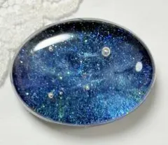 ゆなりおとママ様専用です 宇宙レジン ポニーフック