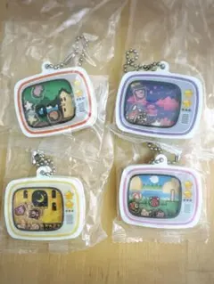 星のカービィ シャカシャカアクリルチャーム　4種セット