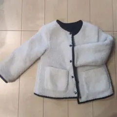 COMME CA ISM ボアジャケットとキルティング　２ＷＡＹ　ジャケット