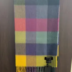 未使用品　glen isla グレンアイラ　カシミヤマフラー