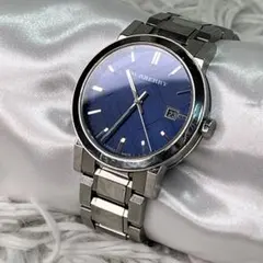 2026年最新】BURBERRY 文字盤カラー：ブルー メンズ 腕時計(クォーツ
