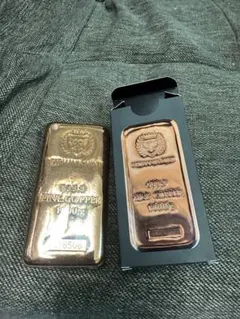 Germania Mint社 999.9 銅製バー 1000g 3個セット - メルカリ