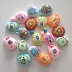 ネイルパーツ18個セット たまごっち デコパーツ