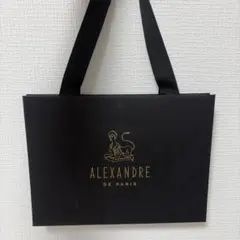 ALEXANDRE DE PARIS アレクサンドルドゥパリ　ショッパー 黒のサムネイル