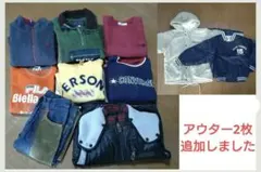 期間限定値下げ　男児服 110cm 10枚 ブランド (一部ノーブランド)