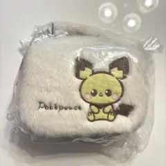 【新品未使用】GU × ポケピース フェイクファー ポーチ バッグ ポケモン
