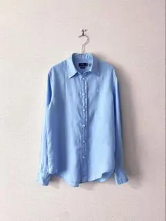 ラルフローレン レディース リネンシャツ XS リラックスドフィット 