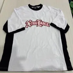 ❤️即日発送❤️Extra Large ロゴ Tシャツ ホワイト/ブラック