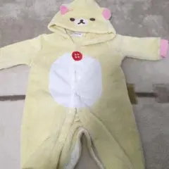 コリラックマ フリースロンパース