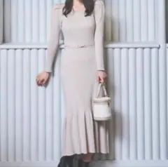 マーメイドフリルワンピースM