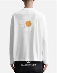 【新品】PEACEMINUSONE Nikeコラボ長袖Tシャツホワイト【即発送】のサムネイル