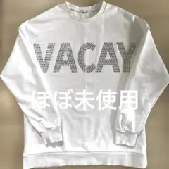 GYDA VACAY Bljou スウェットTOPSほぼ新品最安値❣️