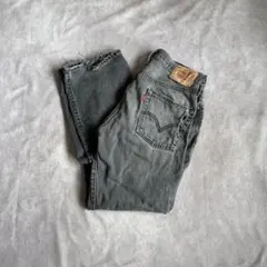 00s リーバイス501 ブラックデニムパンツ W33 L30 メキシコ製 ボロ