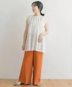 アイテムズ アーバンリサーチ　レーヨンワイドパンツのサムネイル
