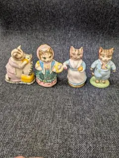 ロイヤルアルバート ピーターラビット フィギュリン 4体セットのサムネイル
