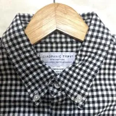 【美品】CIAOPANIC TYPY ギンガムチェック ネルシャツ メンズ M