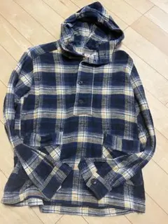 BARNS フード付きネルシャツ サイズ40のサムネイル