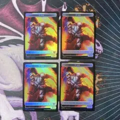 【KOC】Foil ゴーレムトークン(日)