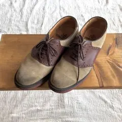 GEORGE COX ドレスシューズ ブラウン・ベージュ　27.5cm