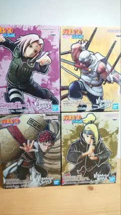 NARUTO　バイブレーションスターズ　フィギュア４体セット【未開封品】