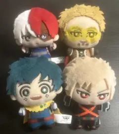 僕のヒーローアカデミア　ちみっともぬい　2025 ナムコ限定　4種