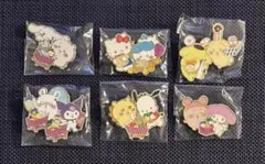 ちいかわ×サンリオキャラクターズ ピンズコレクション 全6種セット