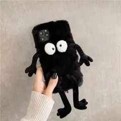 iPhone12 Pro Max用のぬいぐるみ3D人形電話ケース新品、未使用