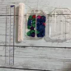 多色スパンコールとビーズセット