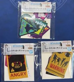 一番くじ　L賞　ステッカーアソート　ヒソカ　イルミ　ハンターハンター 3個セット