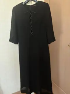 GEORGES RECH ブラックフォーマル　ワンピース　7ジョルジュレッシュ