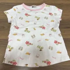 100 女の子　半袖Tシャツ　ホットビスケッツのサムネイル