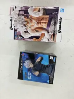 未開封！2個セット　グランディスタ ワンピース 五条悟 フィギュアセット