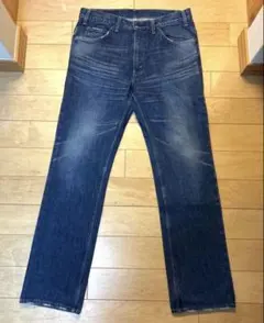 リーバイス519［オレンジタブ］ヴィンテージ加工ストレートデニム 34インチ