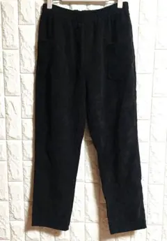 ブラック コーデュロイ パンツ カジュアル　2XL　53