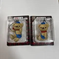 ぽすくま　ストラップ　2点セット