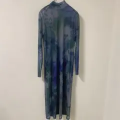 新品✨MURUA ニュアンスパターンシアーワンピース インナー付き 2025