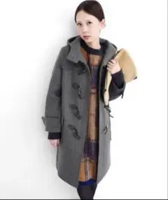 KBFメルトンロングダッフルコート