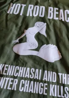 激シブ HOTRODBEACH ジャケット SexyStonesRecords Historic 66 Hot Rod Garage Cut Out Sign By Steve McDonald 15.5x19