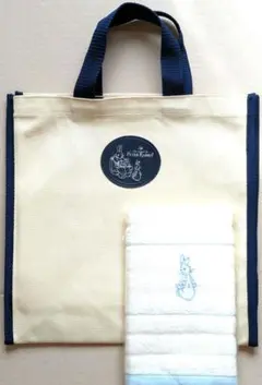 【新品】ピーターラビット トートバッグ　フェイスタオル