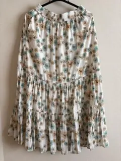 UNIQLO PAUL & JOE 花柄ロングスカート