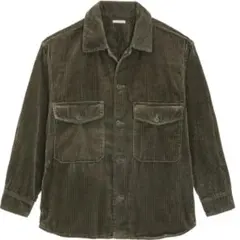 【未使用】GU コーデュロイCPOシャツ