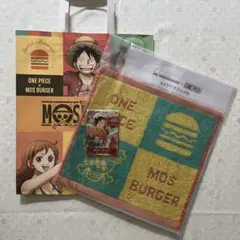 モス 2025福袋 ワンピース グッズ .カード.タオル.ファイル3点セット