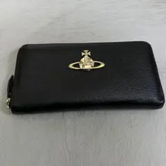 Vivienne westwood オーブロゴ　長財布　ラウンドジップ