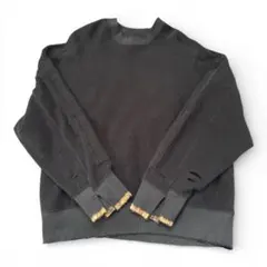 stein JOHN別注 Rebuild Sweat LS ブラック S 美品