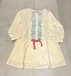 CALMIA キッズ ワンピース 110cm ドット柄 フリルのサムネイル