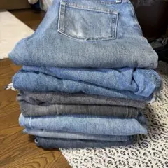 新品タグ付き レディース ブランドパンツ 10本まとめ売り デニム入り 