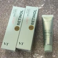 VT CICA/レチノールポアアップセラム+ライトクリーム