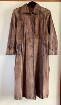 ヴィンテージ　本革のロングコート♡